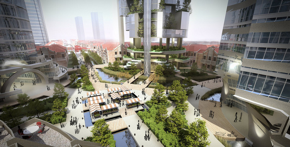 Comment the plan for a 100% green city